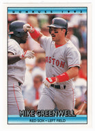 Mike Greenwell - Boston Red Sox (MLB Baseball Card) 1992 Donruss # 523 Mint