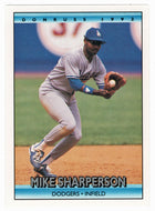 Mike Sharperson - Los Angeles Dodgers (MLB Baseball Card) 1992 Donruss # 526 Mint