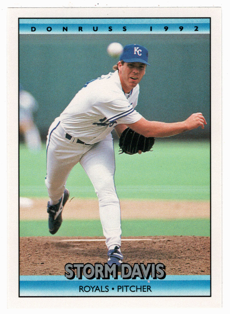 Storm Davis - Kansas City Royals (MLB Baseball Card) 1992 Donruss # 529 Mint