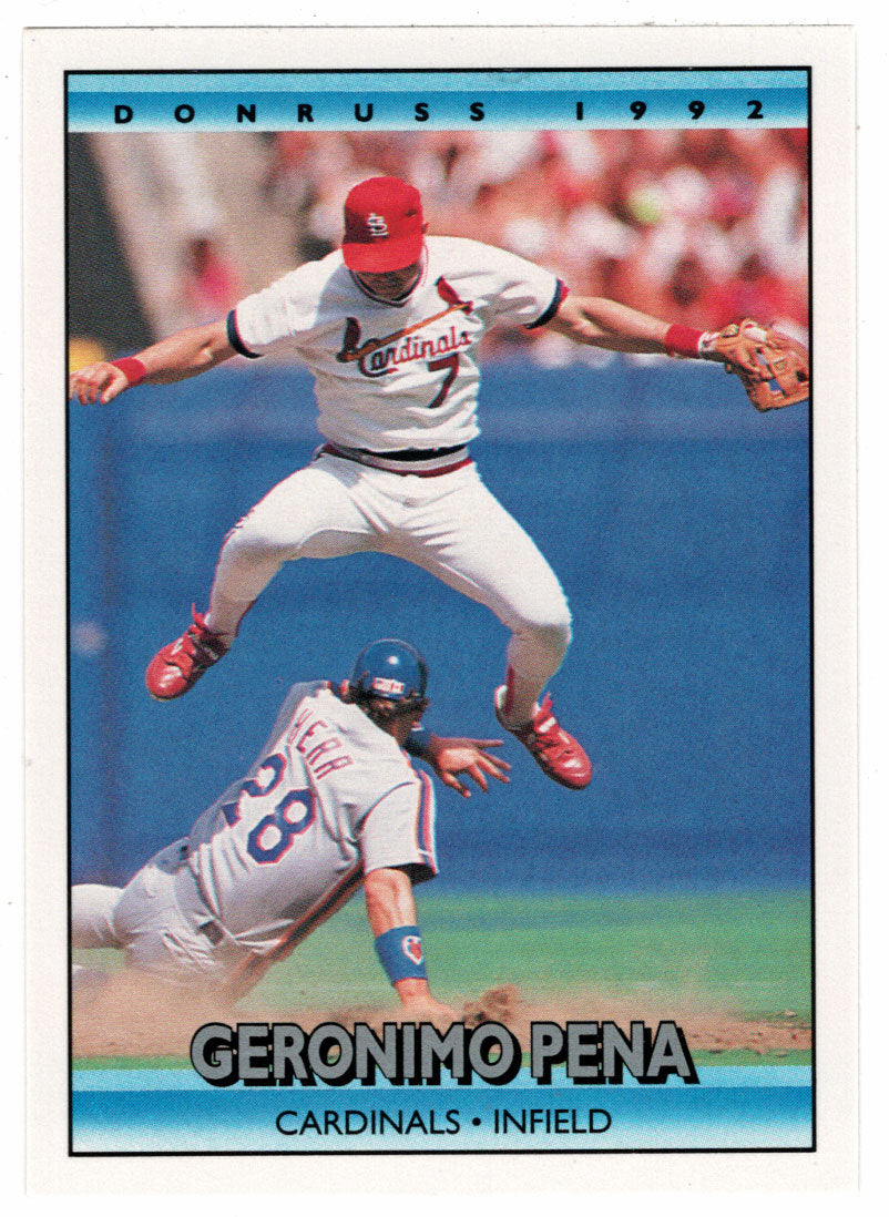 Geronimo Pena - St. Louis Cardinals (MLB Baseball Card) 1992 Donruss # 533 Mint