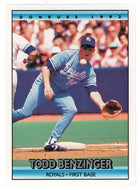 Todd Benzinger - Kansas City Royals (MLB Baseball Card) 1992 Donruss # 536 Mint