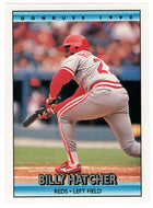 Billy Hatcher - Cincinnati Reds (MLB Baseball Card) 1992 Donruss # 537 Mint