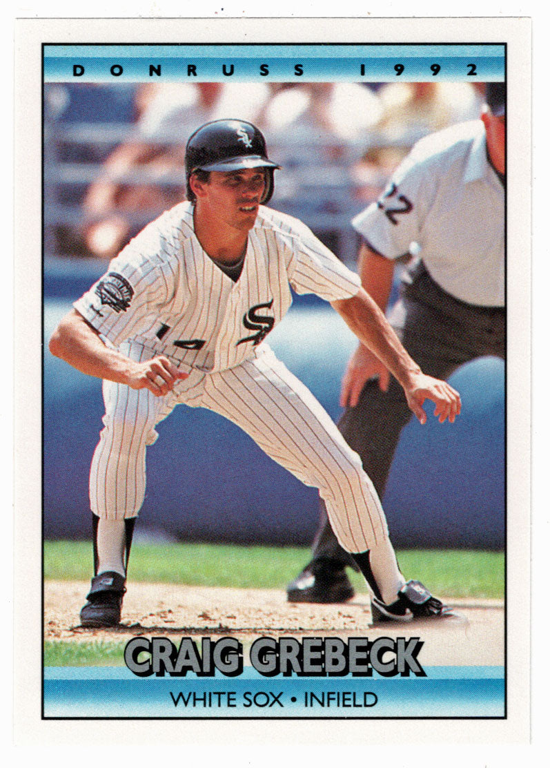 Craig Grebeck - Chicago White Sox (MLB Baseball Card) 1992 Donruss # 546 Mint