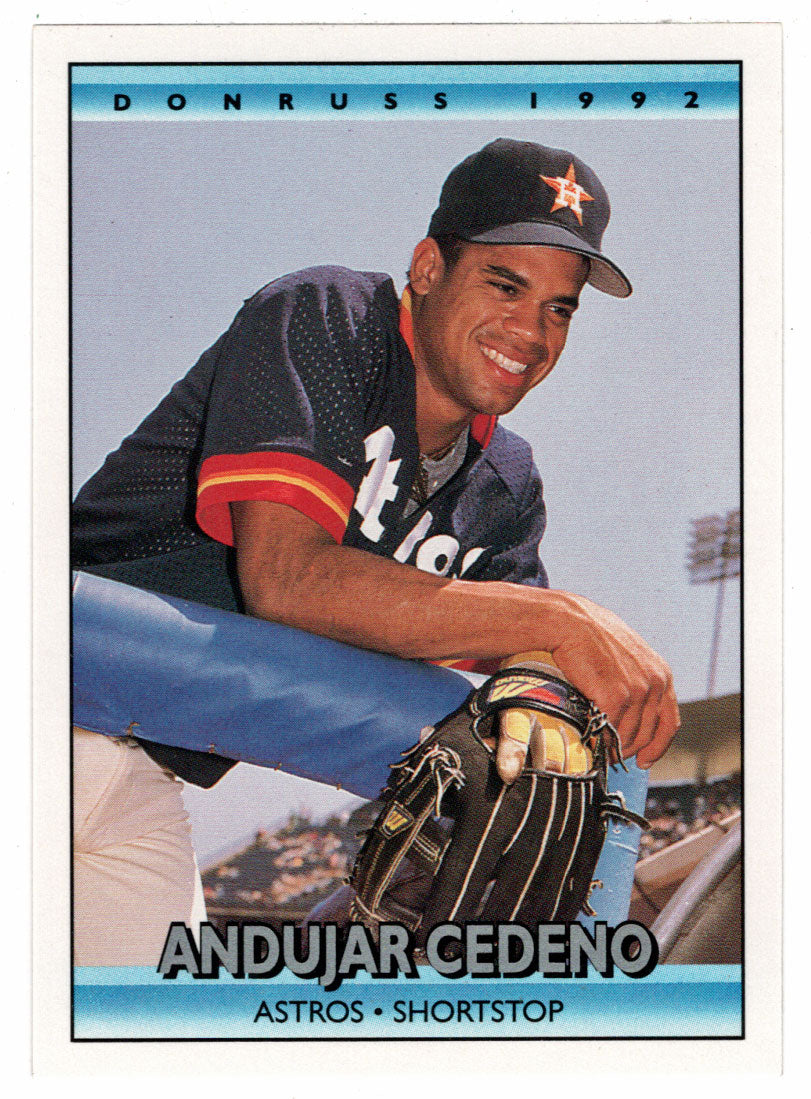 Andujar Cedeno - Houston Astros (MLB Baseball Card) 1992 Donruss # 549 Mint