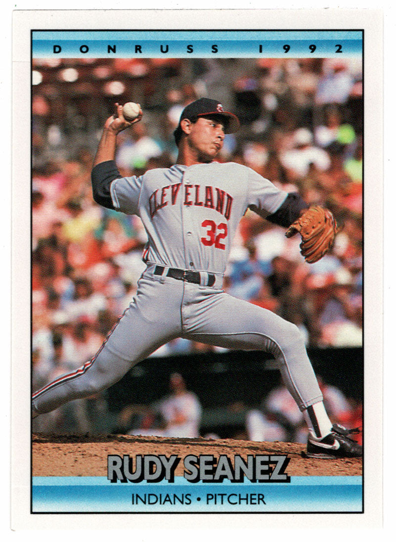 Rudy Seanez - Cleveland Indians (MLB Baseball Card) 1992 Donruss # 552 Mint