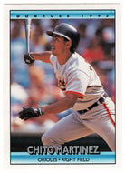 Chito Martinez - Baltimore Orioles (MLB Baseball Card) 1992 Donruss # 558 Mint