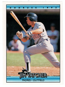Jim Vatcher - San Diego Padres (MLB Baseball Card) 1992 Donruss # 563 Mint