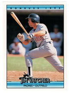 Jim Vatcher - San Diego Padres (MLB Baseball Card) 1992 Donruss # 563 Mint