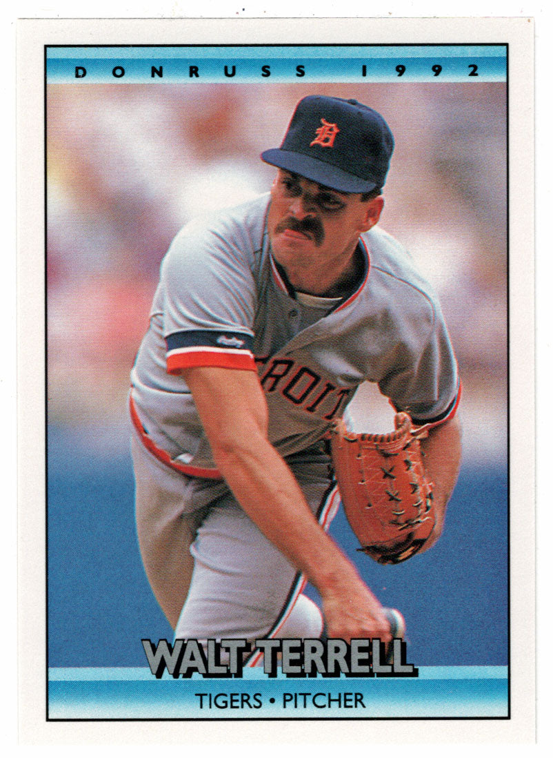 Walt Terrell - Detroit Tigers (MLB Baseball Card) 1992 Donruss # 565 Mint