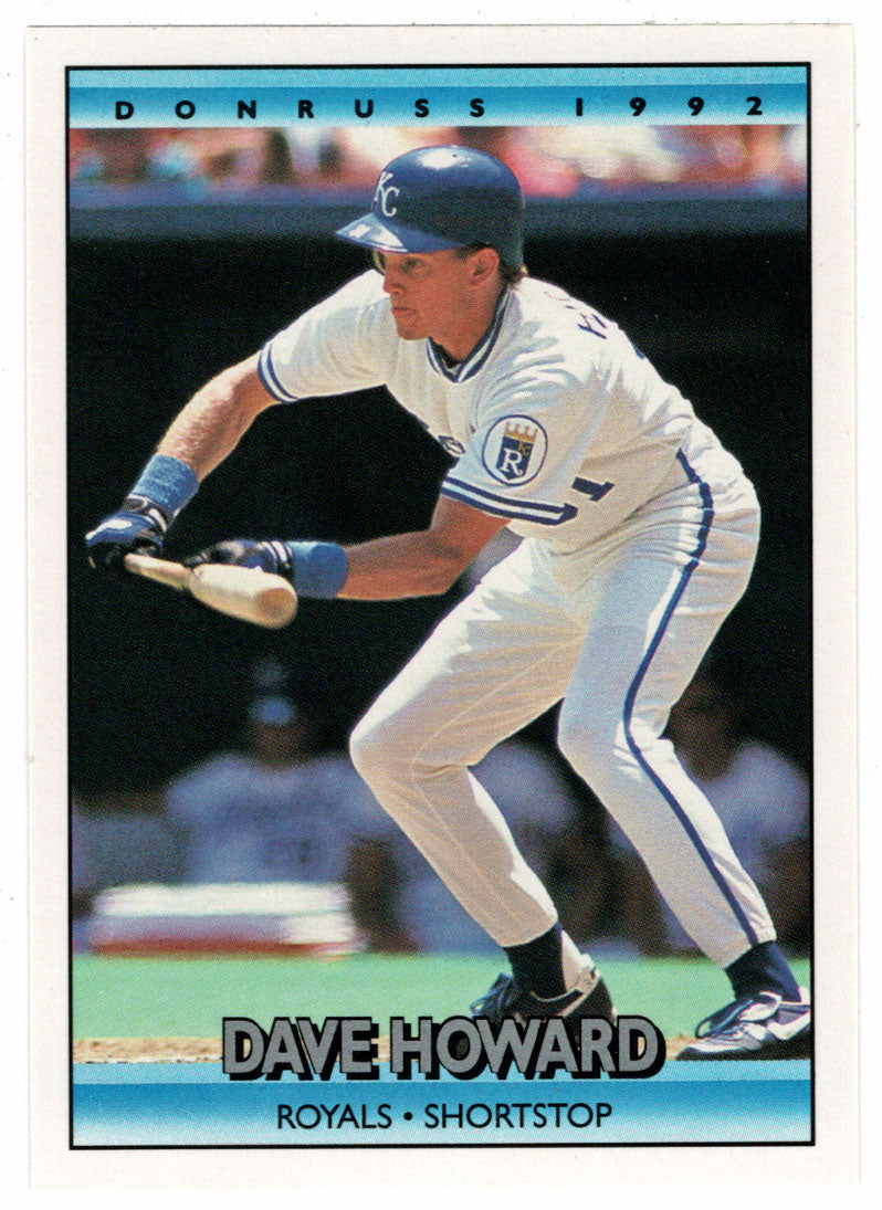 Dave Howard - Kansas City Royals (MLB Baseball Card) 1992 Donruss # 567 Mint