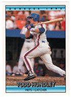 Todd Hundley - New York Mets (MLB Baseball Card) 1992 Donruss # 568 Mint
