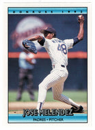 Jose Melendez - San Diego Padres (MLB Baseball Card) 1992 Donruss # 572 Mint