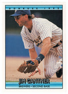 Jim Gantner - Milwaukee Brewers (MLB Baseball Card) 1992 Donruss # 574 Mint