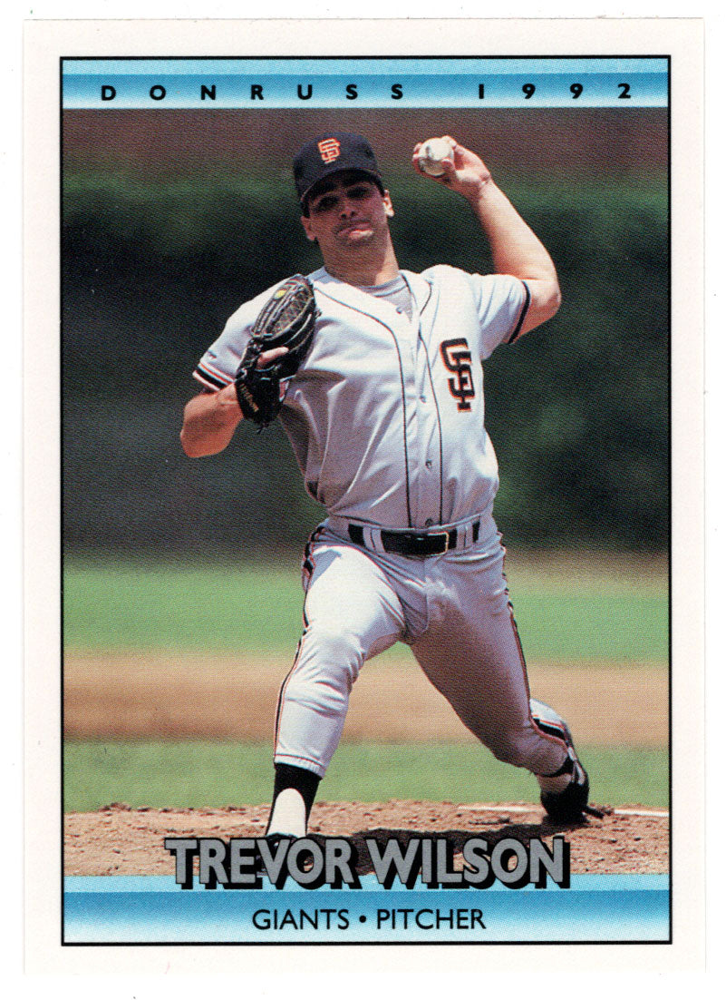 Trevor Wilson - San Francisco Giants (MLB Baseball Card) 1992 Donruss # 575 Mint