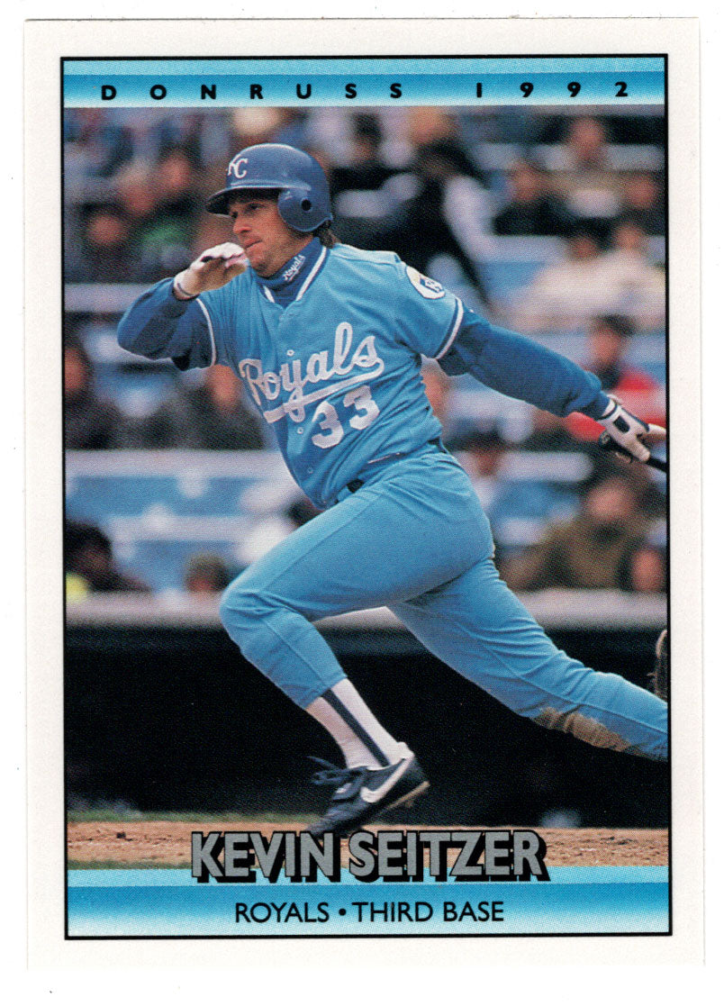 Kevin Seitzer - Kansas City Royals (MLB Baseball Card) 1992 Donruss # 577 Mint