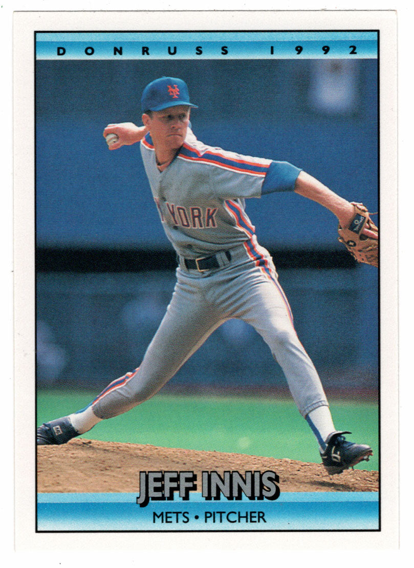 Jeff Innis - New York Mets (MLB Baseball Card) 1992 Donruss # 587 Mint