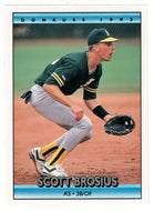 Scott Brosius RC - Oakland Athletics (MLB Baseball Card) 1992 Donruss # 591 Mint