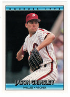 Jason Grimsley - Philadelphia Phillies (MLB Baseball Card) 1992 Donruss # 599 Mint