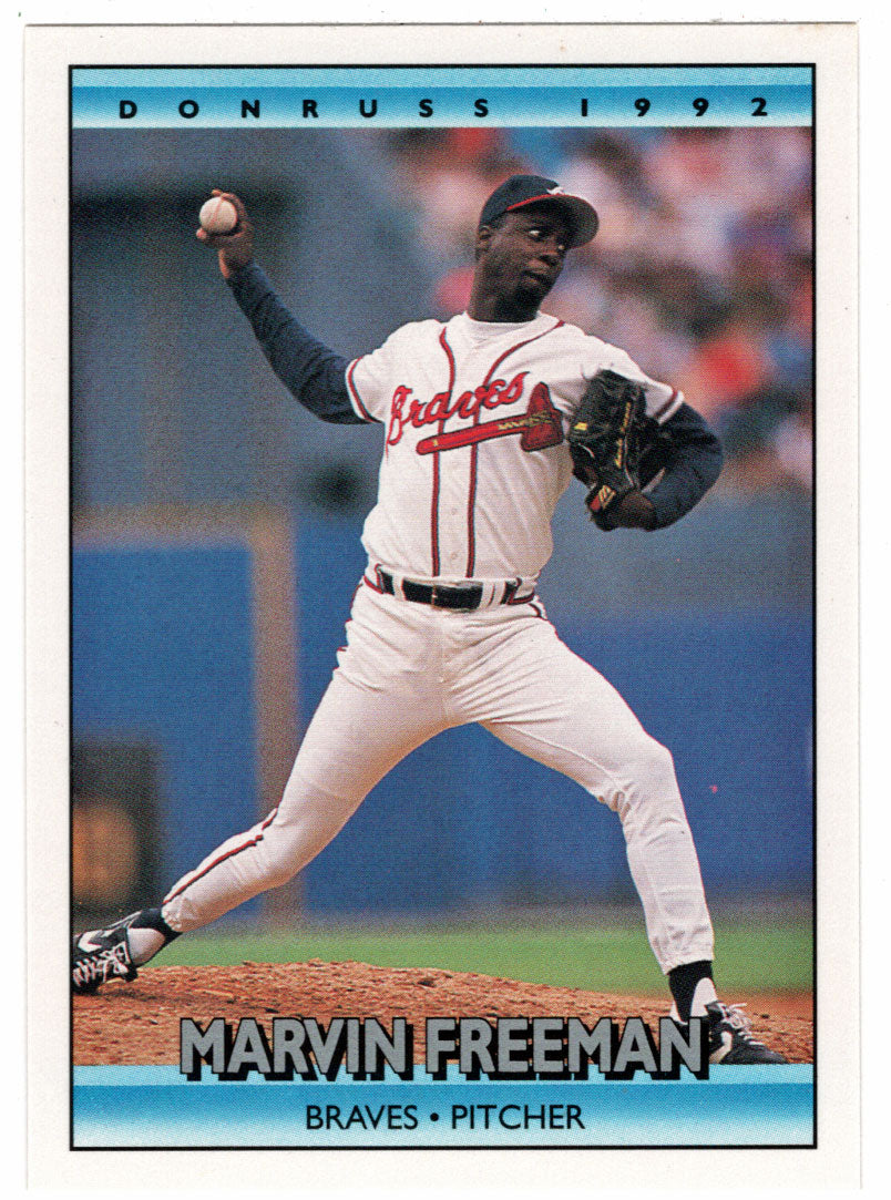 Marvin Freeman - Atlanta Braves (MLB Baseball Card) 1992 Donruss # 603 Mint