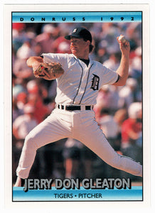 Jerry Don Gleaton - Detroit Tigers (MLB Baseball Card) 1992 Donruss # 607 Mint