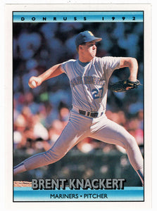 Brent Knackert - Seattle Mariners (MLB Baseball Card) 1992 Donruss # 608 Mint