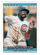 Shawon Dunston - Chicago Cubs (MLB Baseball Card) 1992 Donruss # 613 Mint