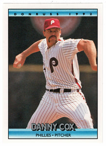 Danny Cox - Philadelphia Phillies (MLB Baseball Card) 1992 Donruss # 614 Mint