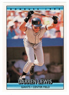 Darren Lewis - San Francisco Giants (MLB Baseball Card) 1992 Donruss # 615 Mint