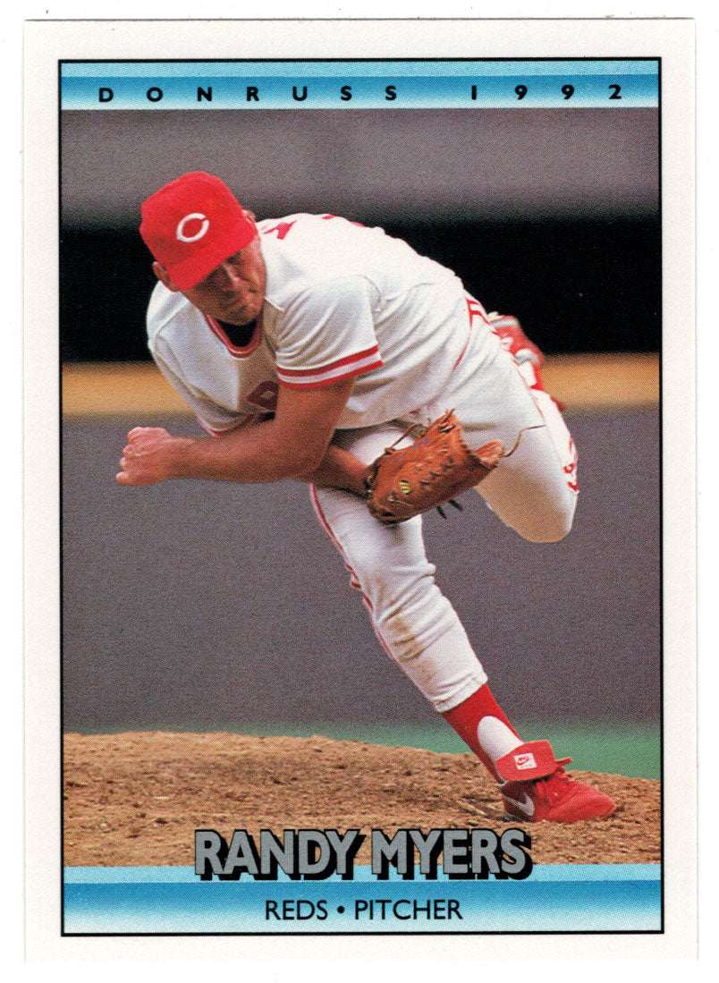 Randy Myers - Cincinnati Reds (MLB Baseball Card) 1992 Donruss # 624 Mint