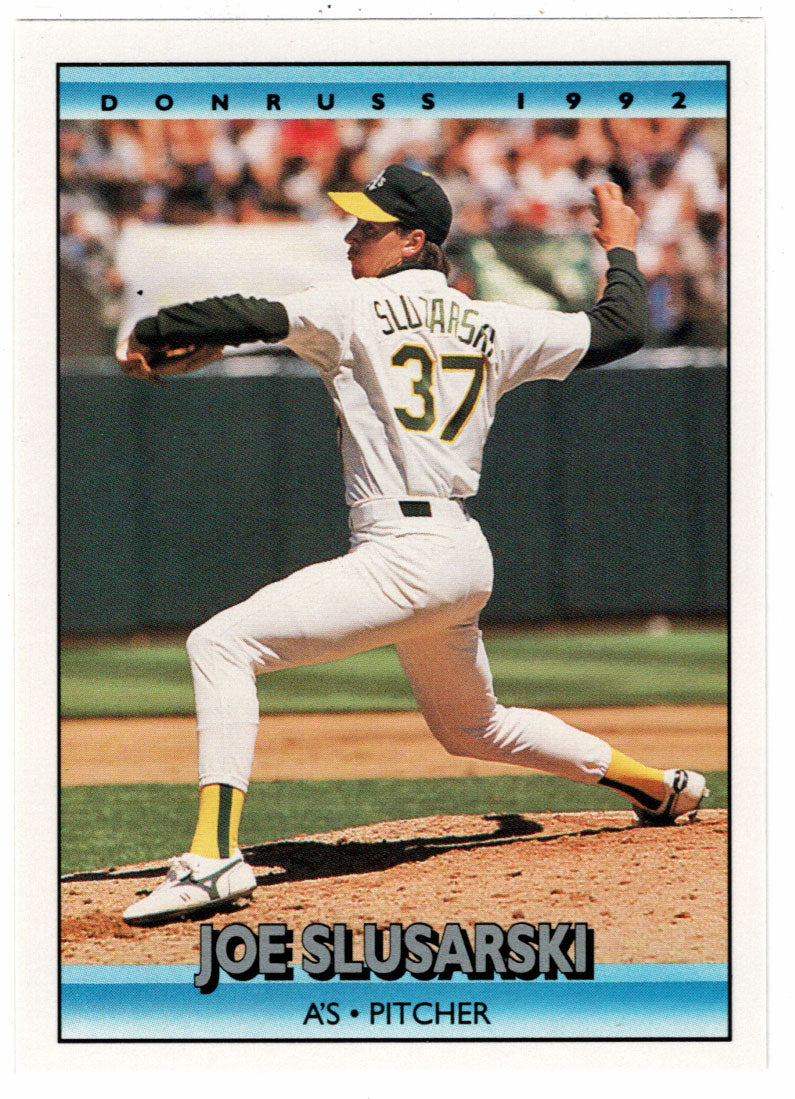 Joe Slusarski - Oakland Athletics (MLB Baseball Card) 1992 Donruss # 626 Mint