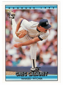 Greg Cadaret - New York Yankees (MLB Baseball Card) 1992 Donruss # 628 Mint