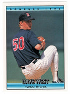 David West - Minnesota Twins (MLB Baseball Card) 1992 Donruss # 638 Mint