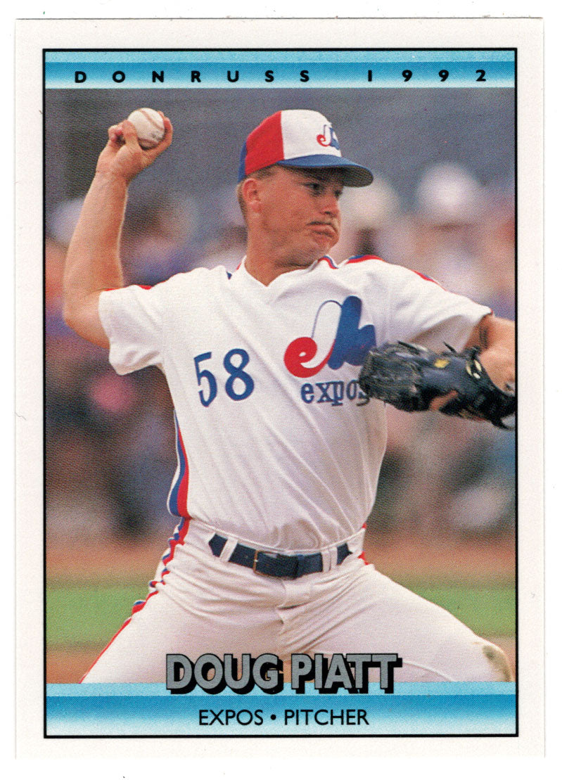 Doug Piatt - Montreal Expos (MLB Baseball Card) 1992 Donruss # 640 Mint