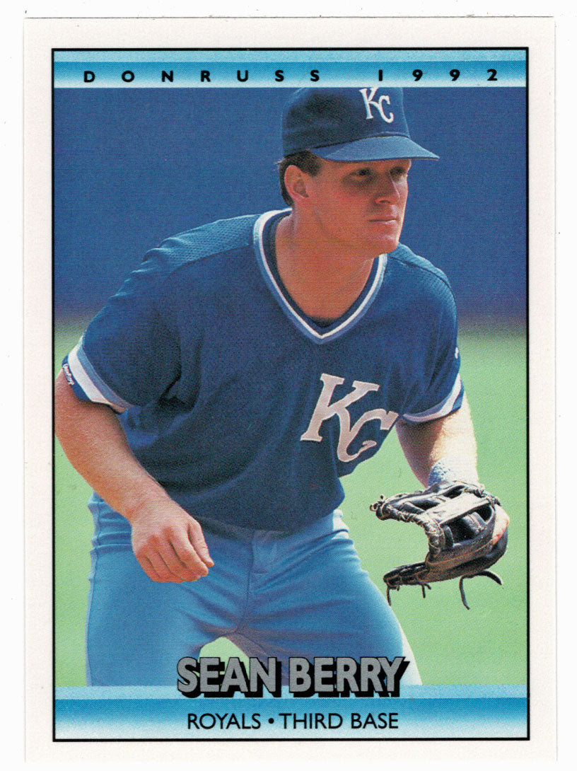 Sean Berry - Kansas City Royals (MLB Baseball Card) 1992 Donruss # 651 Mint