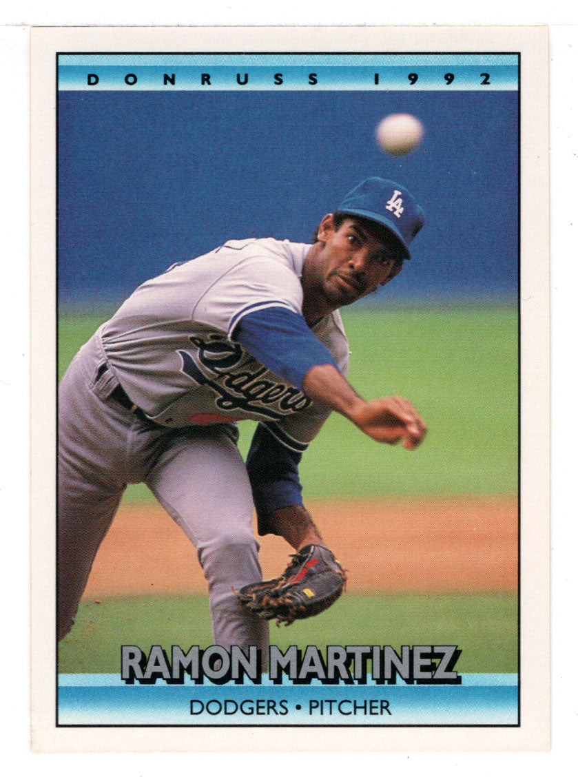 Ramon Martinez - Los Angeles Dodgers (MLB Baseball Card) 1992 Donruss # 656 Mint