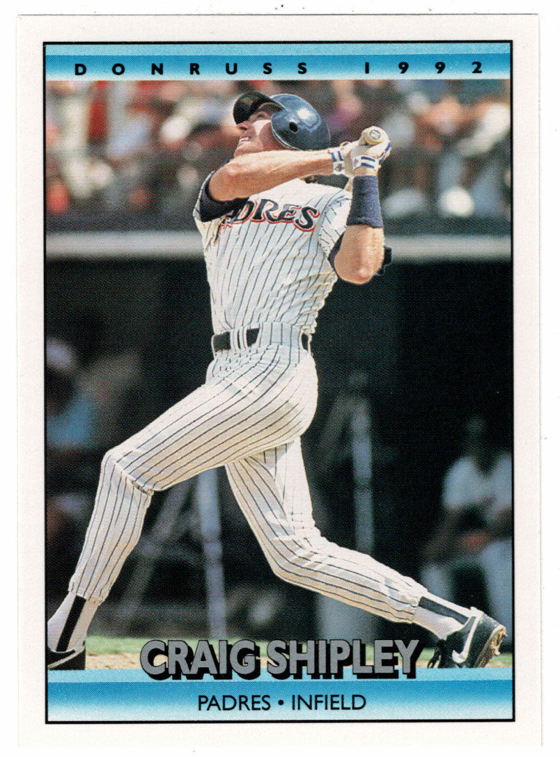 Craig Shipley - San Diego Padres (MLB Baseball Card) 1992 Donruss # 667 Mint