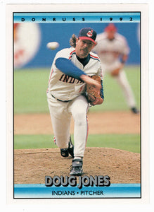 Doug Jones - Cleveland Indians (MLB Baseball Card) 1992 Donruss # 674 Mint