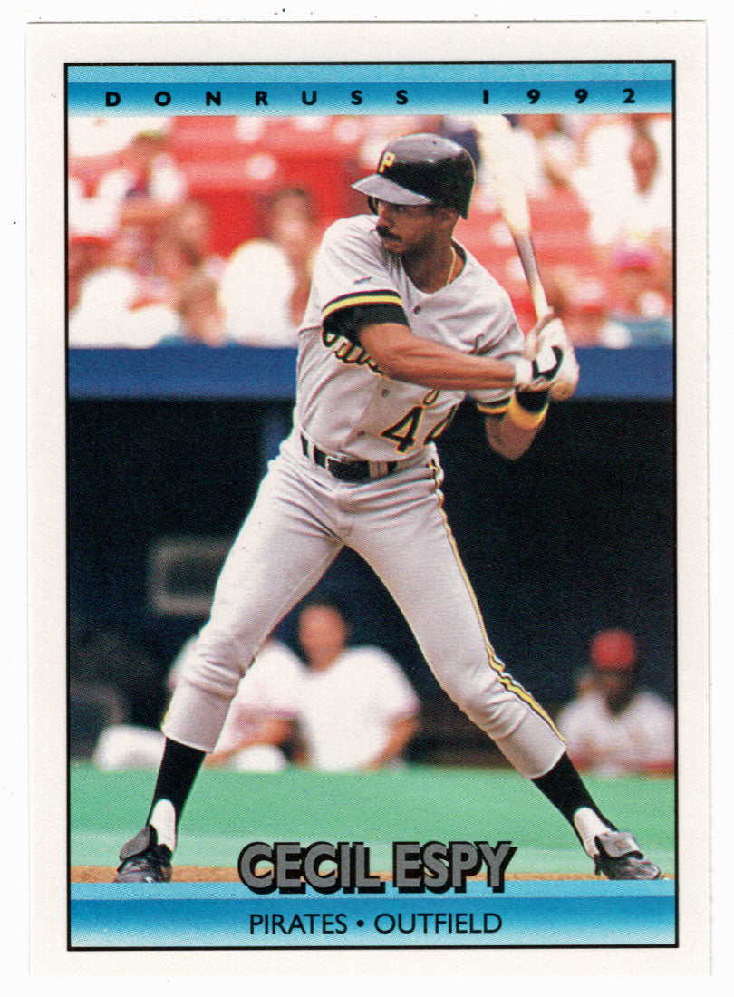 Cecil Espy - Pittsburgh Pirates (MLB Baseball Card) 1992 Donruss # 678 Mint