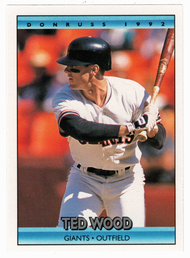 Ted Wood - San Francisco Giants (MLB Baseball Card) 1992 Donruss # 681 Mint