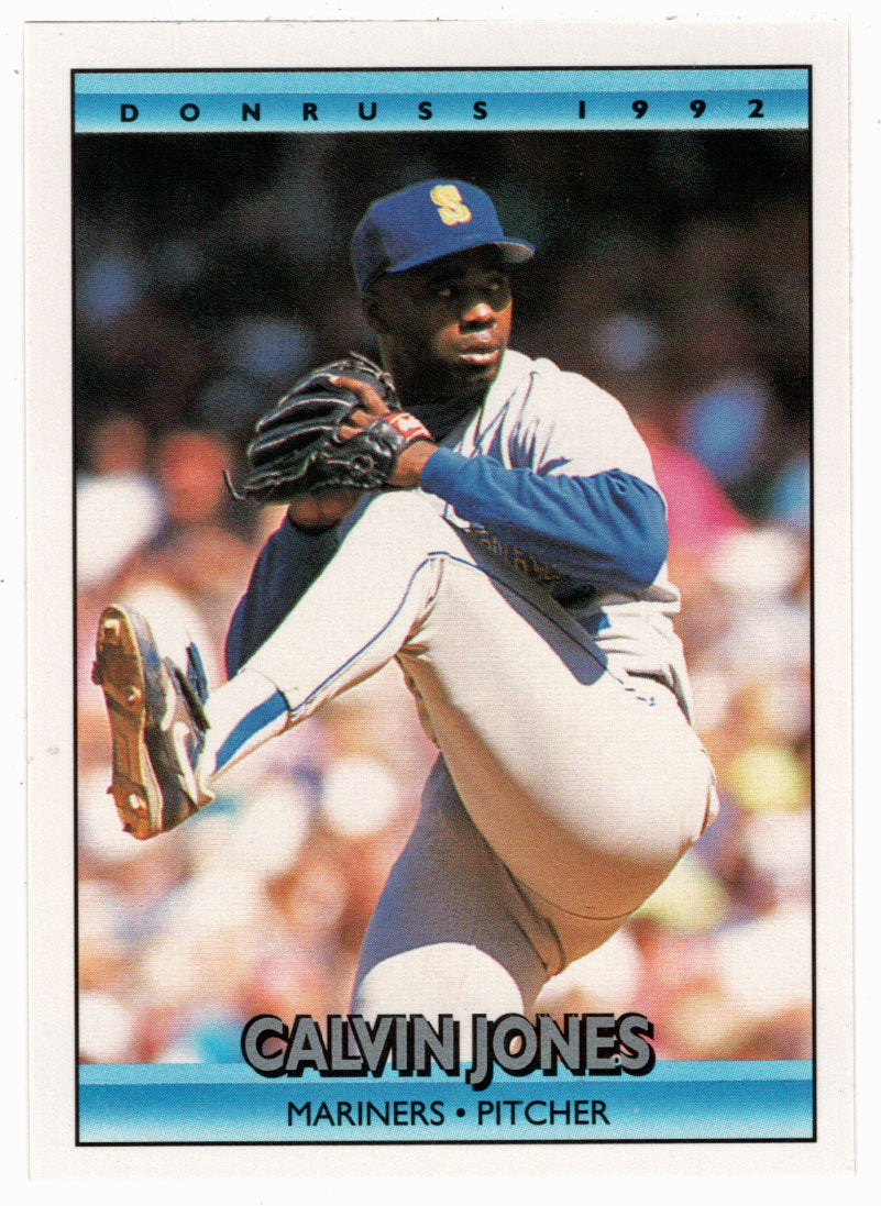 Calvin Jones - Seattle Mariners (MLB Baseball Card) 1992 Donruss # 690 Mint