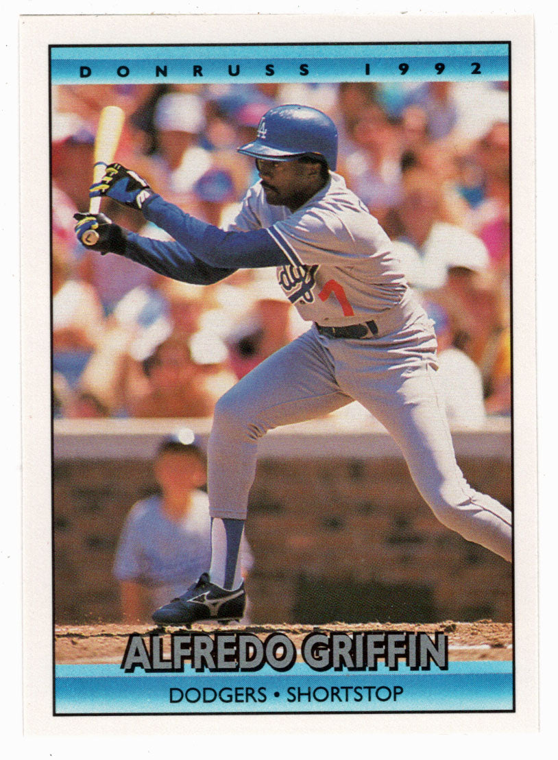 Alfredo Griffin - Los Angeles Dodgers (MLB Baseball Card) 1992 Donruss # 692 Mint