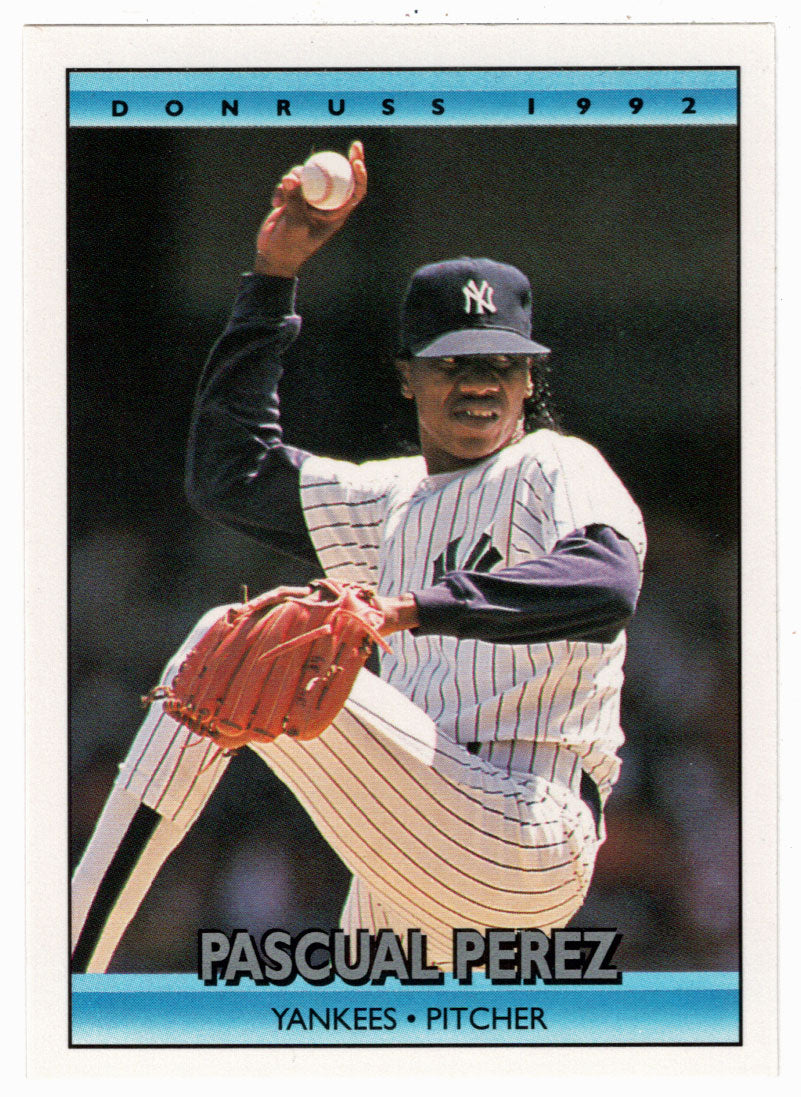 Pascual Perez - New York Yankees (MLB Baseball Card) 1992 Donruss # 695 Mint