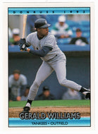 Gerald Williams - New York Yankees (MLB Baseball Card) 1992 Donruss # 697 Mint