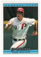 Jim Lindeman - Philadelphia Phillies (MLB Baseball Card) 1992 Donruss # 701 Mint