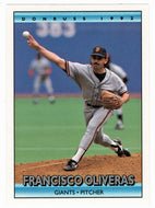 Francisco Oliveras - San Francisco Giants (MLB Baseball Card) 1992 Donruss # 702 Mint