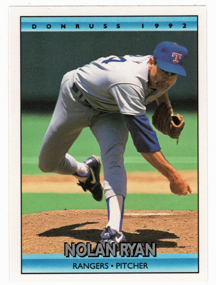 Nolan Ryan - Texas Rangers (MLB Baseball Card) 1992 Donruss # 707 Mint –  PictureYourDreams