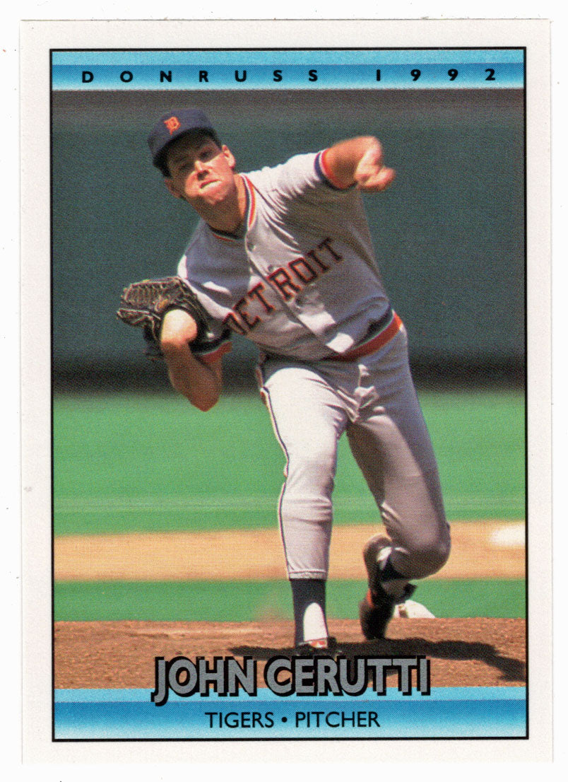 John Cerutti - Detroit Tigers (MLB Baseball Card) 1992 Donruss # 709 Mint