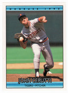 John Cerutti - Detroit Tigers (MLB Baseball Card) 1992 Donruss # 709 Mint