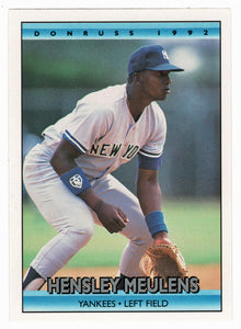 Hensley Meulens - New York Yankees (MLB Baseball Card) 1992 Donruss # 711 Mint