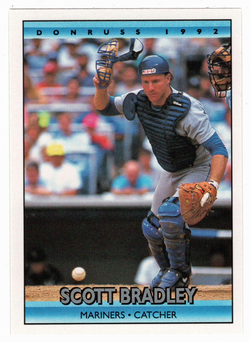 Scott Bradley - Seattle Mariners (MLB Baseball Card) 1992 Donruss # 713 Mint